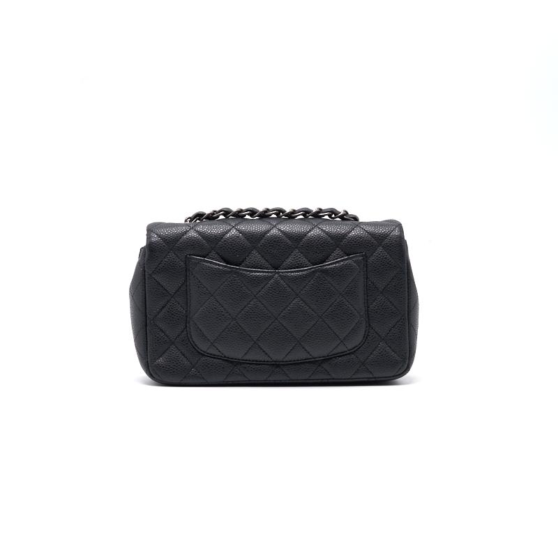 Chanel Caviar Rectangular Mini Flap Bag