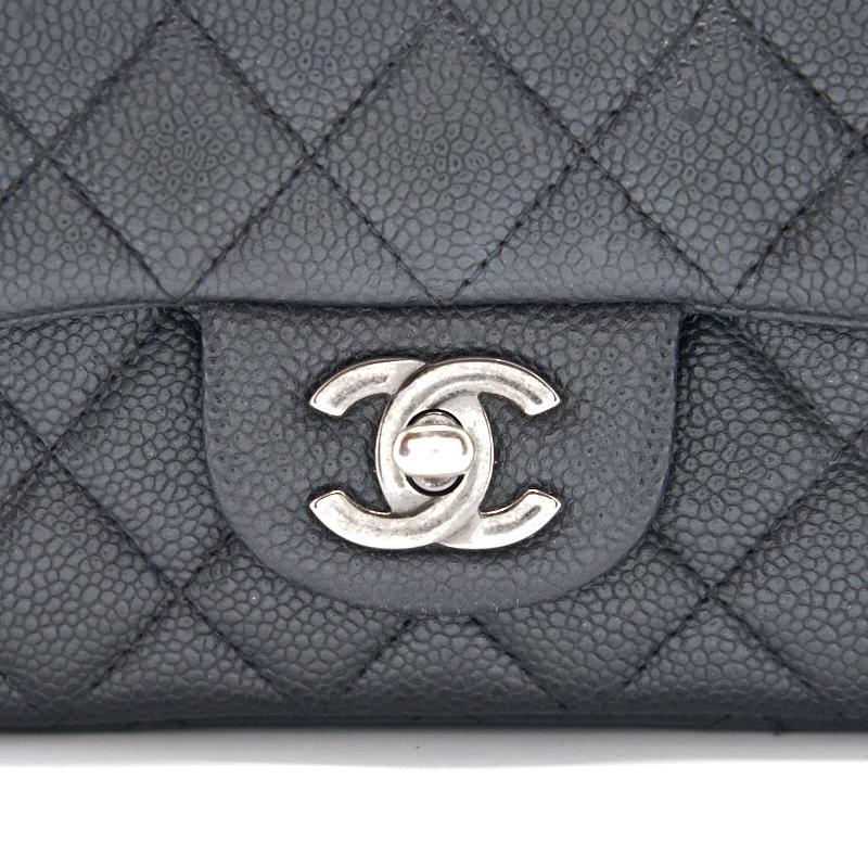 Chanel Caviar Rectangular Mini Flap Bag