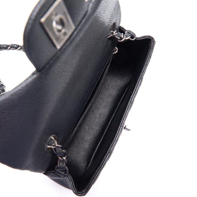 Chanel Caviar Rectangular Mini Flap Bag
