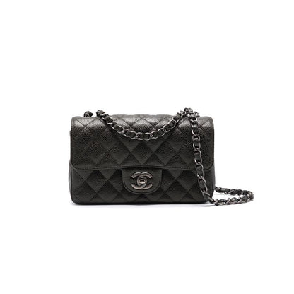 Chanel Caviar Rectangular Mini Flap Bag