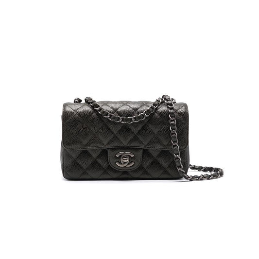 Chanel Caviar Rectangular Mini Flap Bag