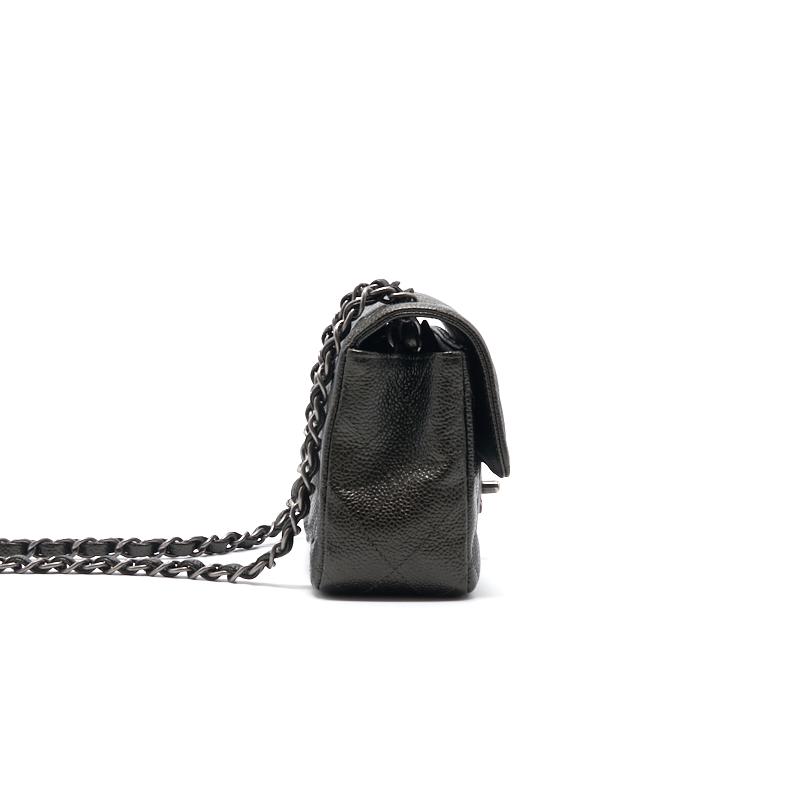 Chanel Caviar Rectangular Mini Flap Bag