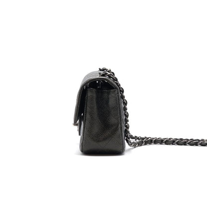 Chanel Caviar Rectangular Mini Flap Bag