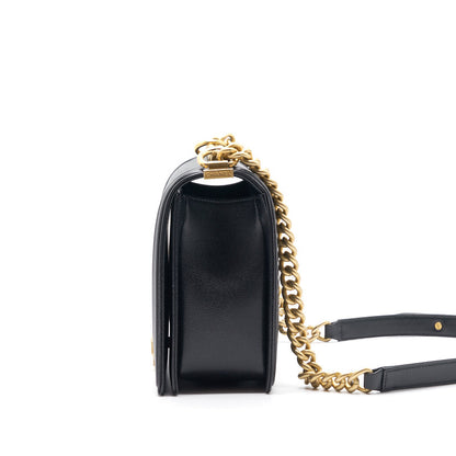 Chanel Leboy Large (New Medium) Caviar Leather Black