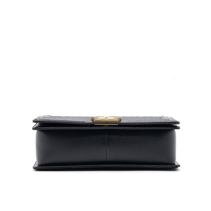 Chanel Leboy Large (New Medium) Caviar Leather Black