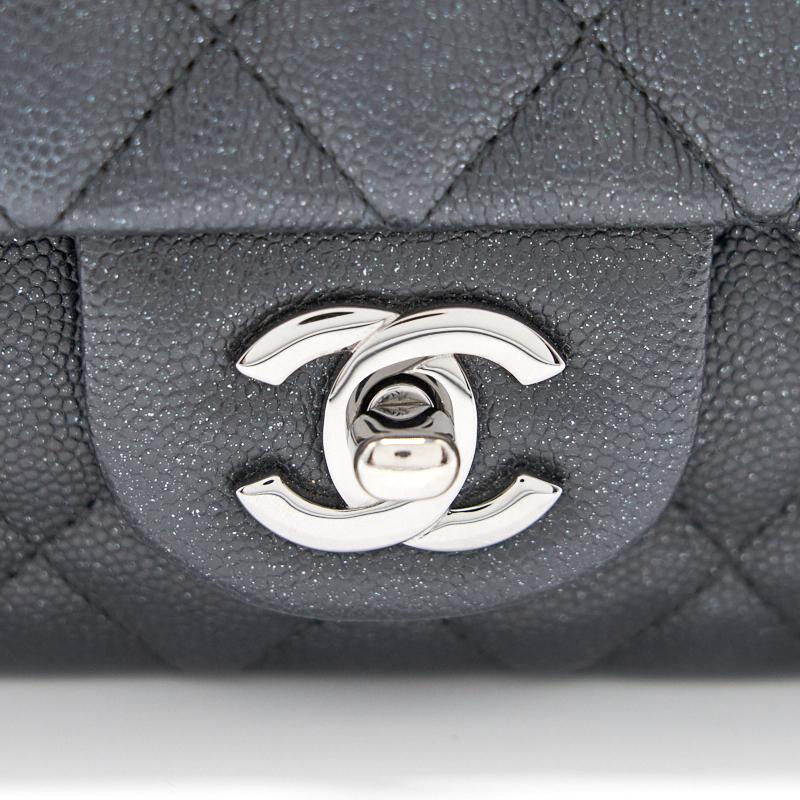 Chanel Caviar rectangular mini flap bag