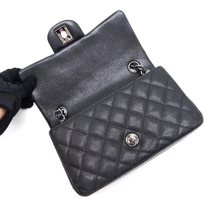 Chanel Caviar rectangular mini flap bag