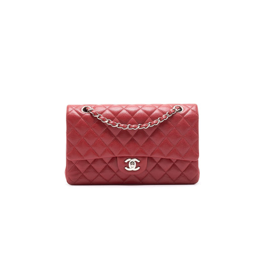 Chanel Classical Double Flap Medium Red