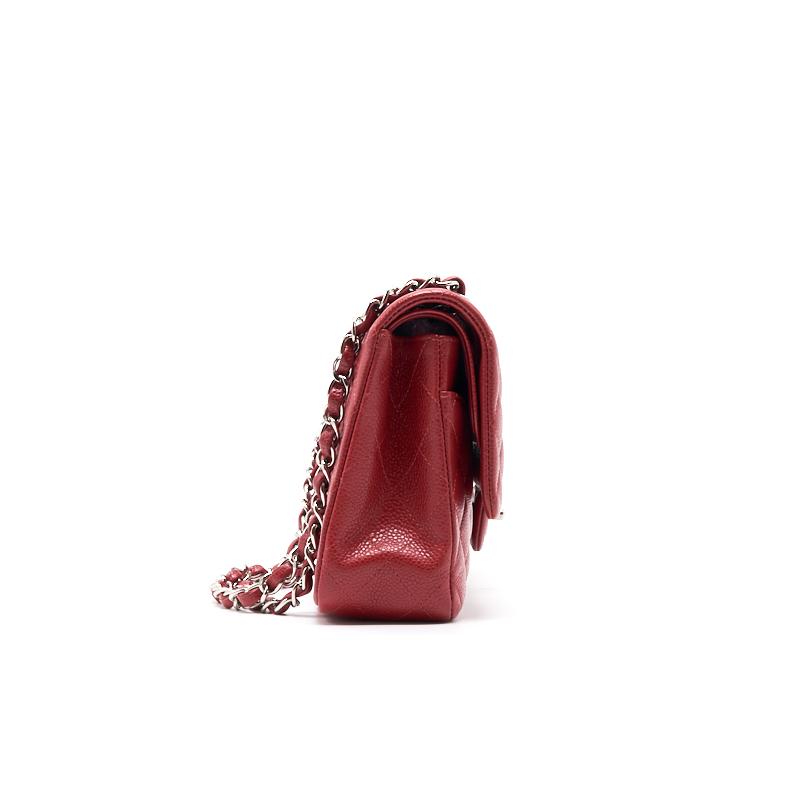 Chanel Classical Double Flap Medium Red
