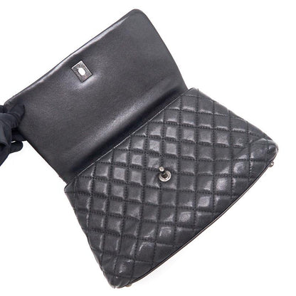 Chanel Cavier Medium Coco Handle Flap Bag with Top Handle