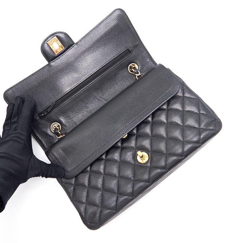Chanel Classic Medium Double Flap Caviar