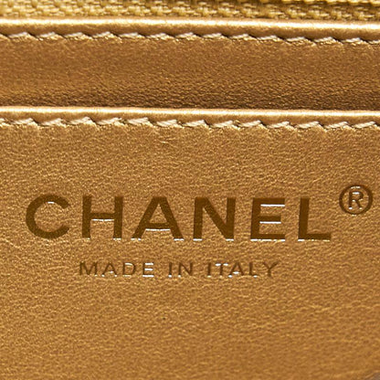 Chanel 20s pearl crush rectangular mini flap bag