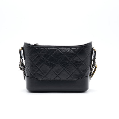 Chanels Gabrielle Small Hobo Handbag black