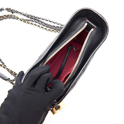 Chanels Gabrielle Small Hobo Handbag black