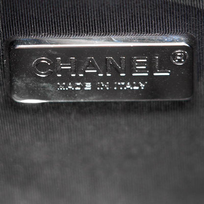 Chanels Medium Gabrielle Hobo Bag Crocodile Embossed Calfskin Black