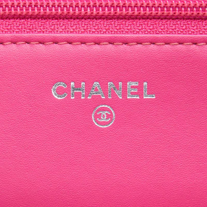 Chanel Patent Wallet on Chain