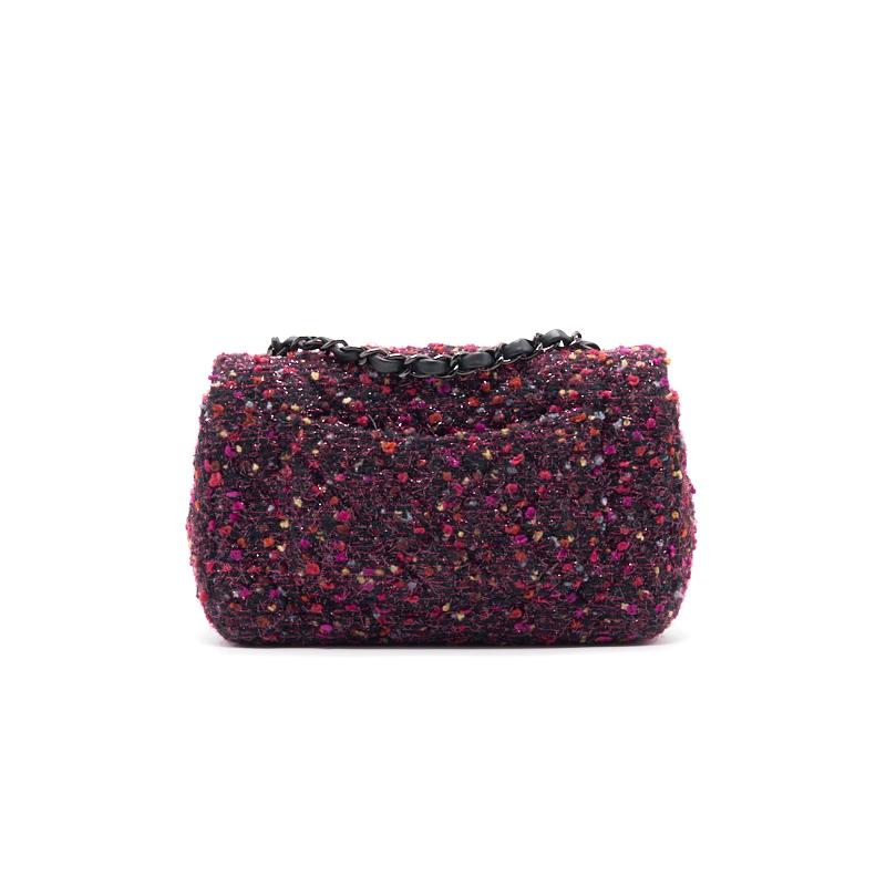 Chanel Tweed Rectangular Mini Flap Bag