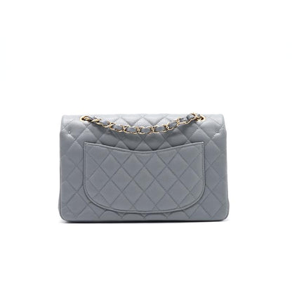Chanel Cavier Small Classic Flap 20c Grey
