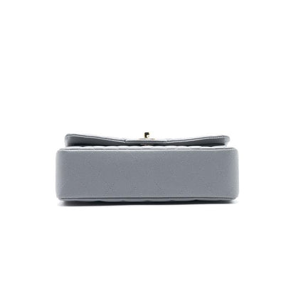Chanel Cavier Small Classic Flap 20c Grey