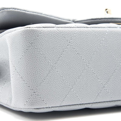 Chanel Cavier Small Classic Flap 20c Grey