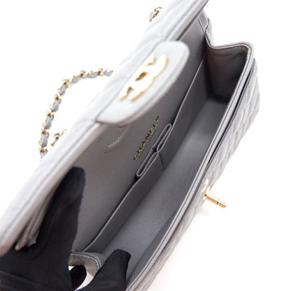Chanel Cavier Small Classic Flap 20c Grey