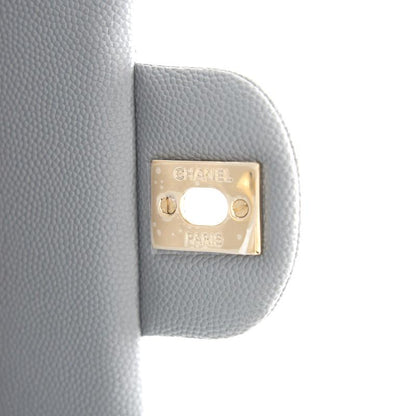 Chanel Cavier Small Classic Flap 20c Grey