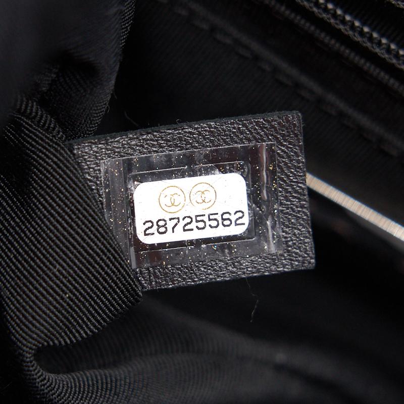 Chanel 19B Matelasse Black Mini Flap Bag