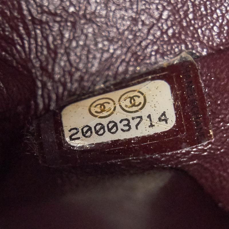 Chanel Medium cavier Classical double flap burgundy with SHW