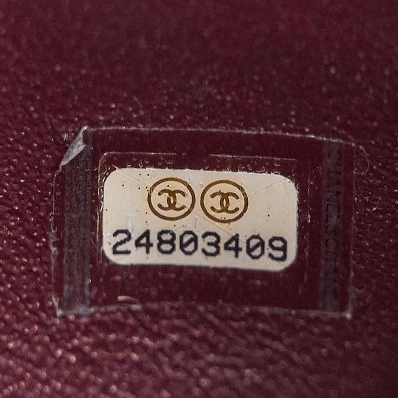 Chanel Mini Square Black GHW Cavier