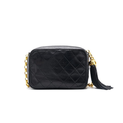 Chanel 24k Gold Vintage Camera Bag