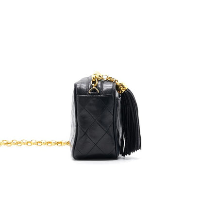 Chanel 24k Gold Vintage Camera Bag