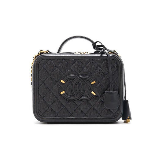Chanel Vanity Case Medium Black