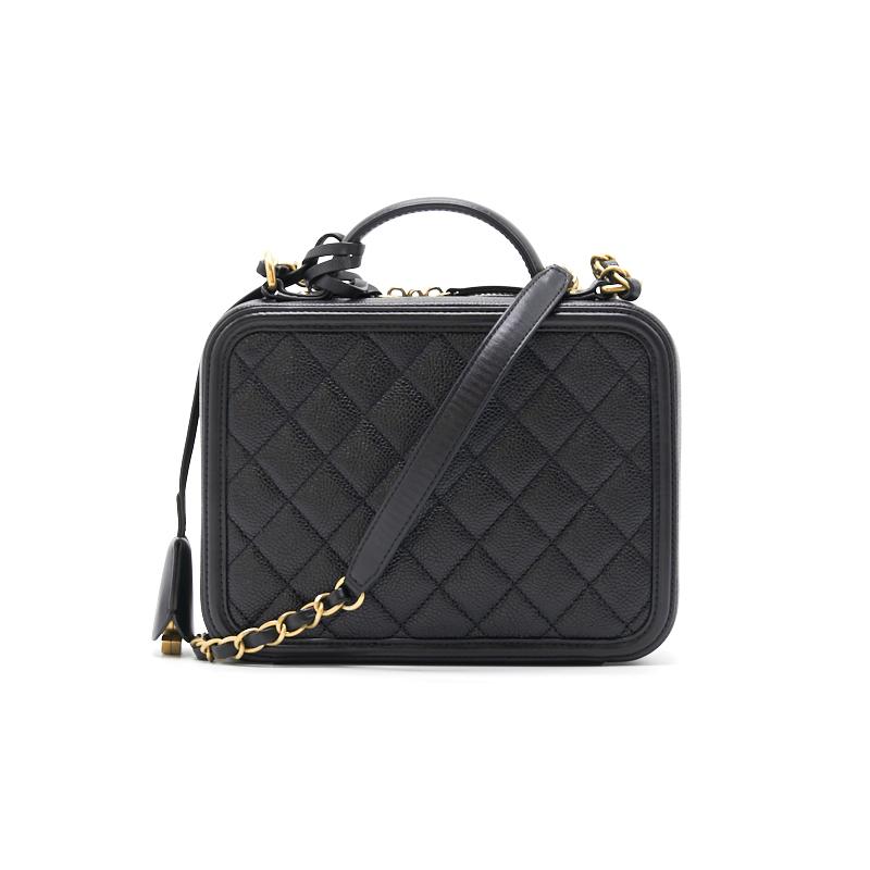 Chanel Vanity Case Medium Black
