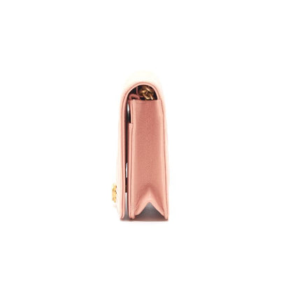 Chanel Boy Chanel Wallet on Chain cavier Pink with GHW
