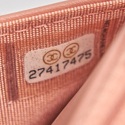 Chanel Boy Chanel Wallet on Chain cavier Pink with GHW