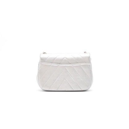 Chanel Square Mini Flap Silver