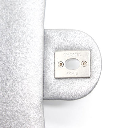 Chanel Square Mini Flap Silver