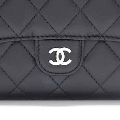 Chanel Mini Lambskin WOC Black SHW