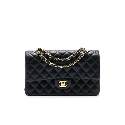 Chanel Classic Medium Double Flap Lambskin with GHW