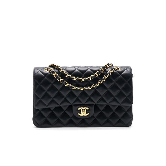 Chanel Classic Medium Double Flap Lambskin with GHW