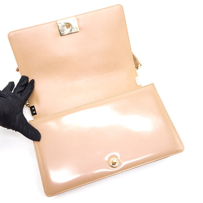 Chanel Leboy New Medium Beige GHW