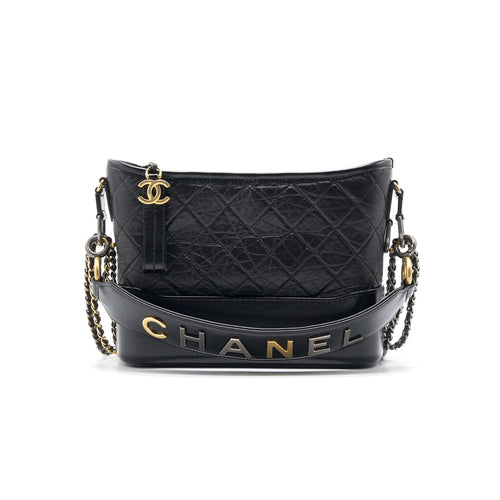 Chanel's Gabrielle Hobo Handbag with Top Handle New Medium