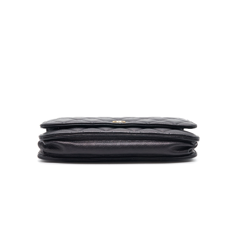Chanel Wallet on Chain Calfskin Black with GHW