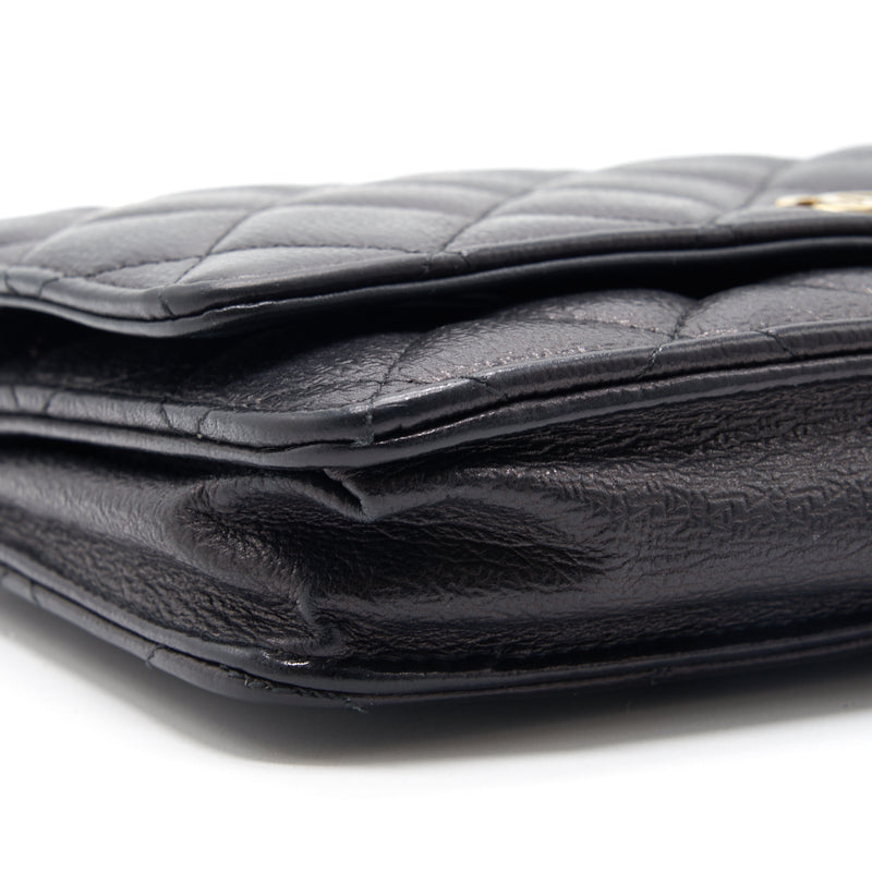 Chanel Wallet on Chain Calfskin Black with GHW