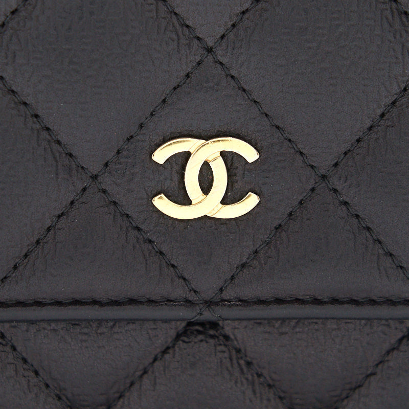 Chanel Wallet on Chain Calfskin Black with GHW