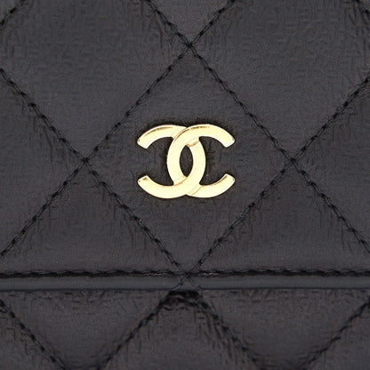 Chanel Wallet on Chain Calfskin Black with GHW