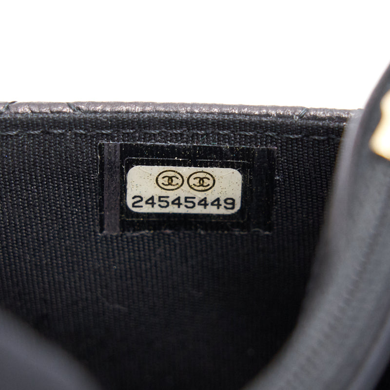 Chanel Wallet on Chain Calfskin Black with GHW