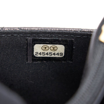 Chanel Wallet on Chain Calfskin Black with GHW