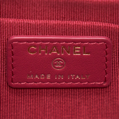Chanel 19 Small Pouch Black GHW