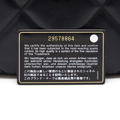 Chanel 19 Small Pouch Black GHW
